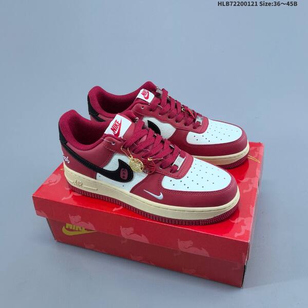 Nike Air Force 1 07 LV8 white navy red EU 36-45 sneaker