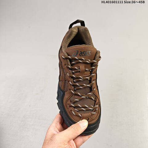 ASICS GEL PICKAX Brown Black EU 36-45 Trail Shoe Trail Running Sneakers - Unisex (BS-69316)