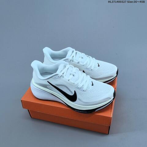 Nike Zoom Pegasus 42 Black Gray Mint White EU 36-45 Running Shoe - Unisex (BS-61109)