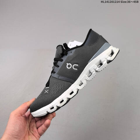 On Running Cloud X 4 Dark Grey Black White EU 36-45 Running Shoe Running Sneakers - Unisex (BS-69743)