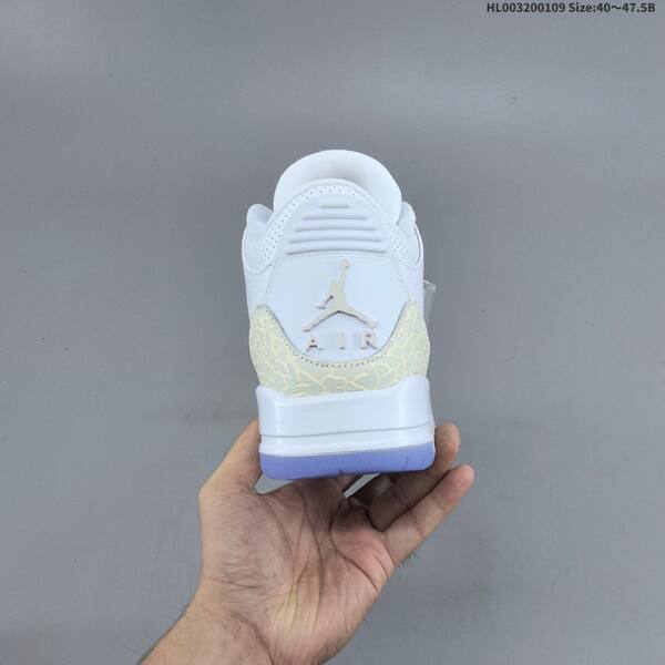 Jordan Air Jordan 3 Retro Pure White EU 40-47.5 basketball