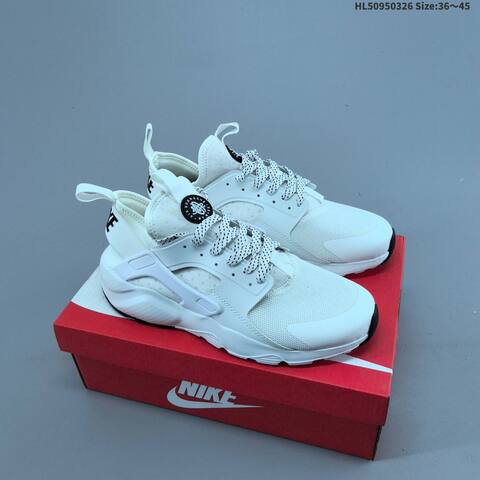 Nike Air Huarache City Mid Lea 819685-101 Black White EU 36-45 Sneaker - Unisex (BS-61128)