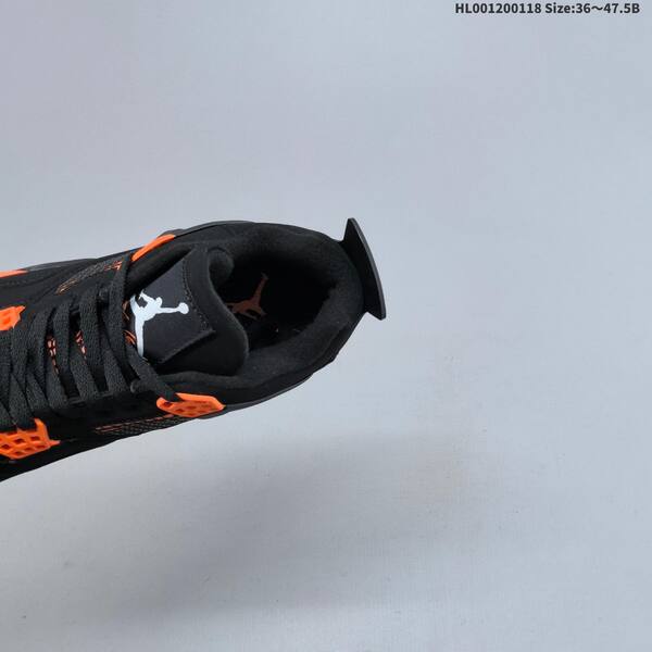 Jordan Air Jordan 4 Retro black/orange 36-47.5 basketball