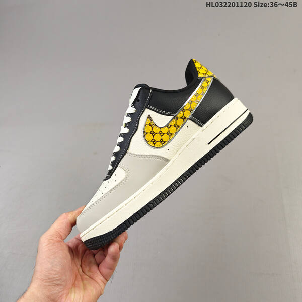 Nike Air Force 1 07 Low off white dark green grey EU 36-45 sneaker