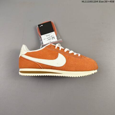 Nike Classic Cortez Orange White Sail Brown EU 36-45 Sneaker - Unisex (BS-62838)