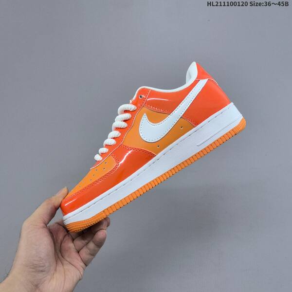 Nike Air Force 1 Low white green orange EU 36-45 sneaker