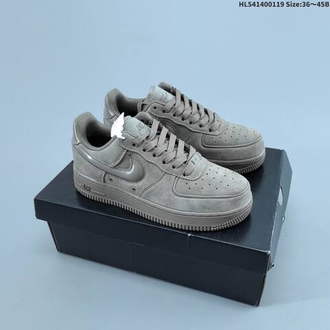 Nike Air Force 1 Low taupe grey light grey