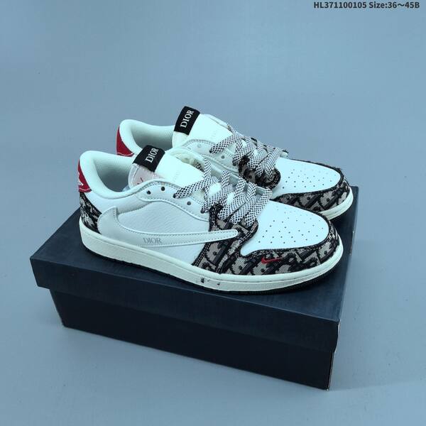 Nike Air Jordan 1 Low Travis Scott Reverse Mocha black/white/mocha EU 36-45 casual