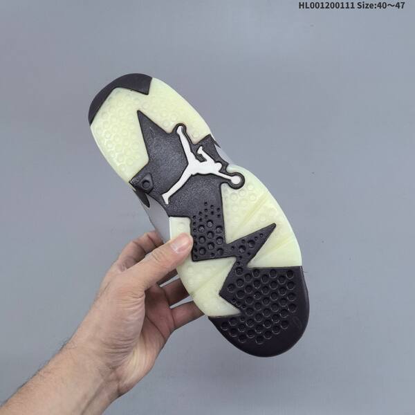 Jordan Air Jordan 6 Retro grey/black/light blue 40~47 basketball