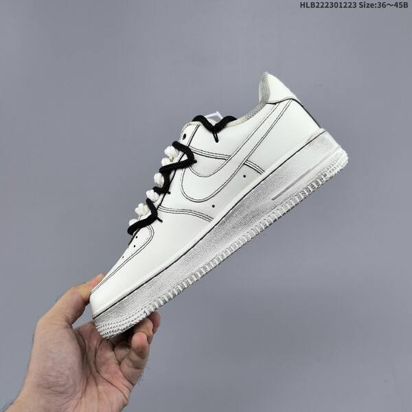 Nike Air Force 1 07 LV8 off white black grey EU 36-45 sneaker