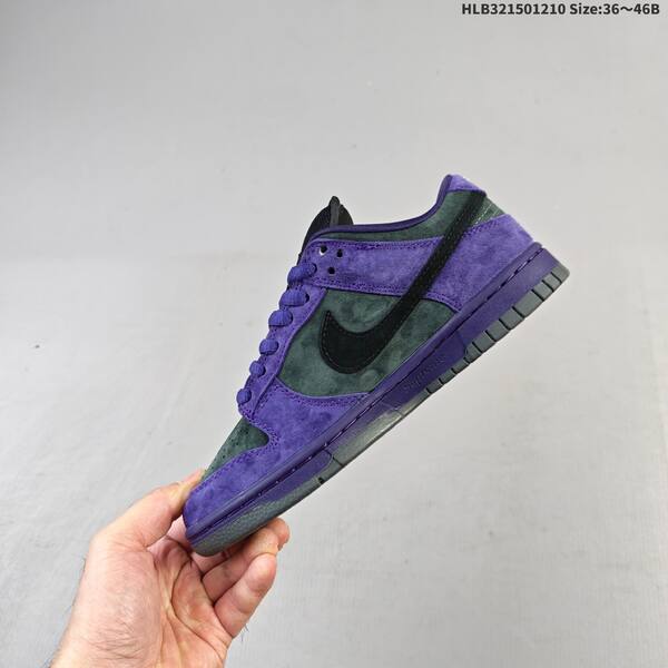 Nike SB Dunk Low Pro Supreme purple black EU 36-46 skate shoe