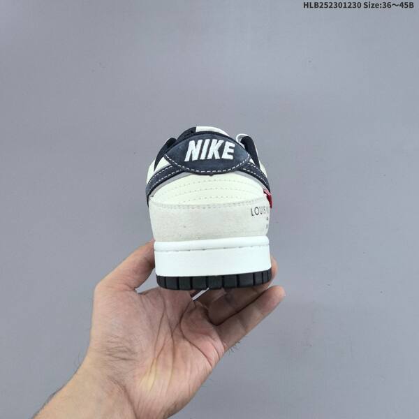 Nike SB Dunk Low beige dark navy white EU 36-45 skate shoe
