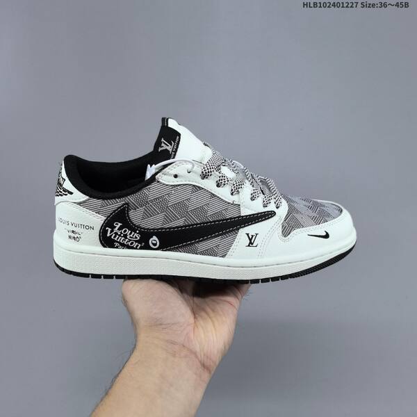 Jordan Air Jordan 1 Low White/Black/Grey EU 36-45 casual