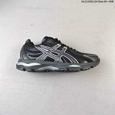 ASICS GEL-SEKIRAN Black Dark Grey Silver EU 36-45 Running Shoe Running Sneakers - Unisex (BS-69237)