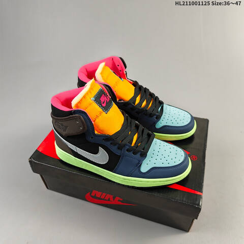 Nike Air Jordan 1 Retro Mid AIR JORDAN DQ8426-517 ID HL211001125 Size 36 Lifestyle - Women's (BS-67683)