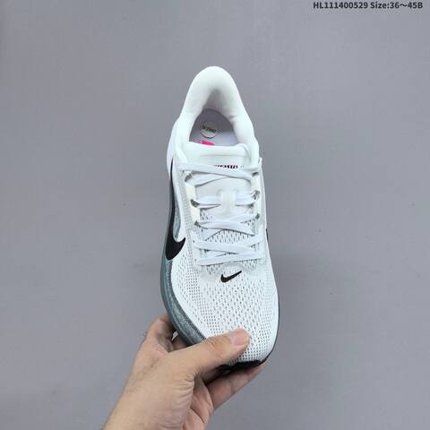 Nike Air Zoom Pegasus 42 White Black Grey EU 36-45 Running Shoe - Unisex (BS-60065)