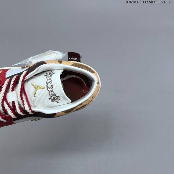Jordan Air Jordan 1 Low OG White/Red/Brown/Tan EU 36-46 casual