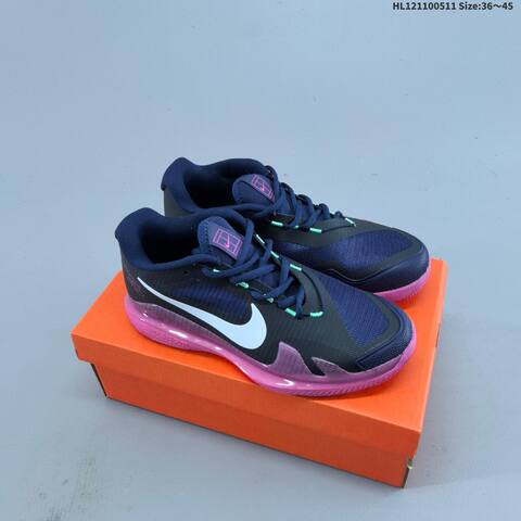 Nike Zoom Vapor Pro HC Navy Black Pink White Mint Green EU 36-45 Tennis Shoe - Unisex (BS-60409)