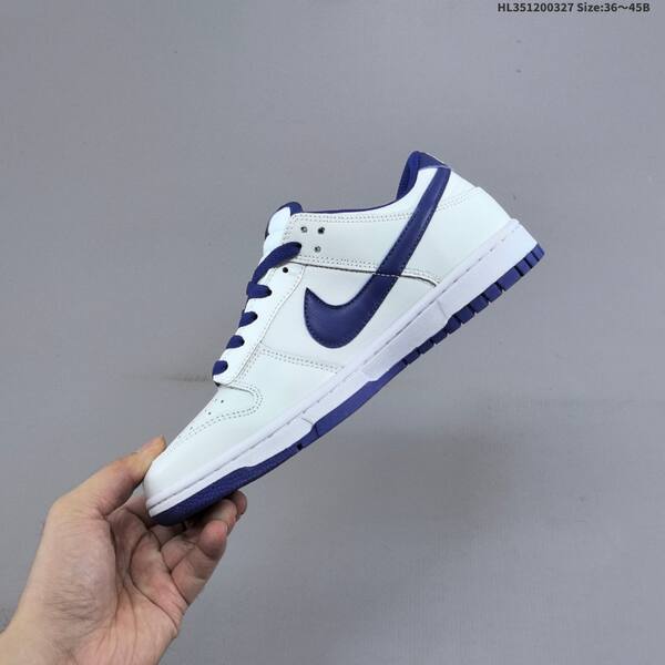 Nike Dunk Low white dark blue EU 36-45 skate shoe