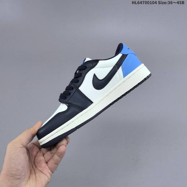 Nike Air Jordan 1 Retro Low OG white/navy/light blue EU 36-45 casual