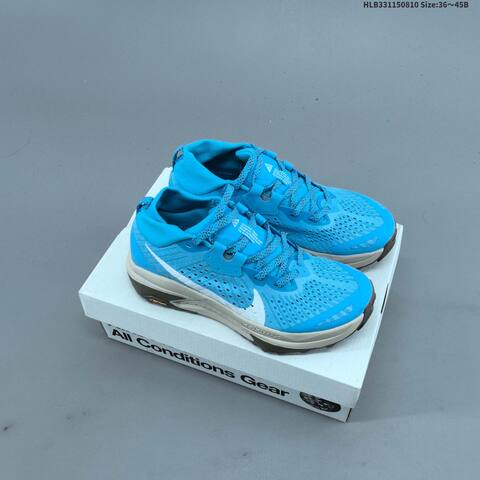 Nike ACG Pegasus Trail HV8115-001 Black White Blue Beige EU 36-45 Trail Shoe - Unisex (BS-59892)