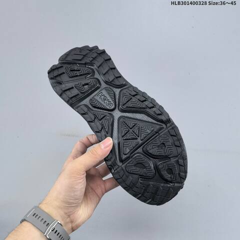 HOKA ONE ONE Stinson 7 Black White EU 36-45 Trail Shoe Trail Running Sneakers - Unisex (BS-69370)