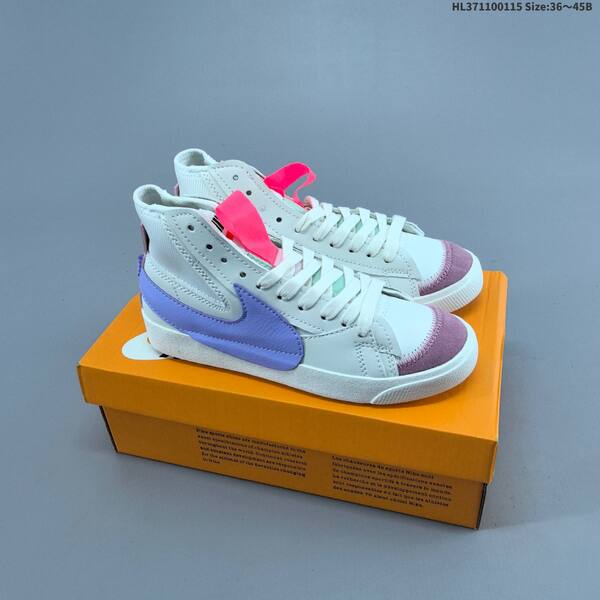 Nike Blazer Mid 77 Jumbo white black yellow purple pink EU 36-45 skate shoe
