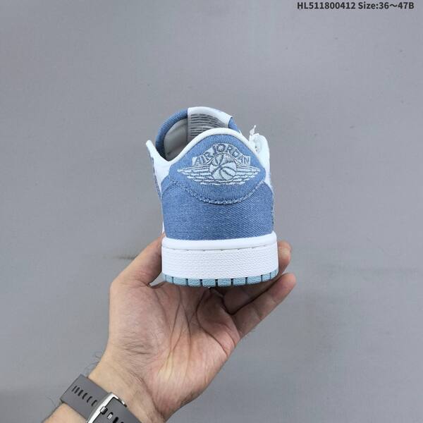 Jordan Air Jordan 1 Low blue denim/white 36~47B lifestyle