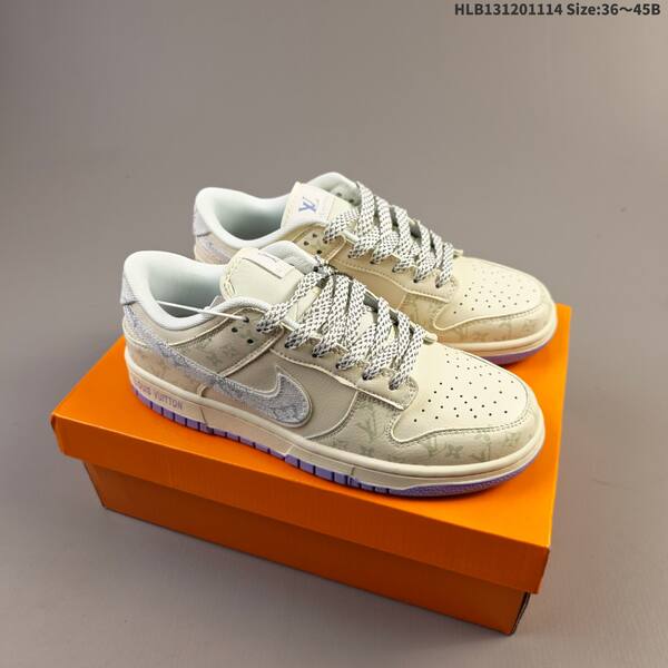 Nike Dunk SB Low black cream white light purple EU 36-45 skate shoe