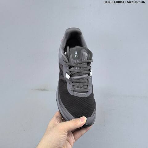 On Cloudvista 2 Black Dark Gray White EU 36-46 Trail Shoe Trail Running Sneakers - Unisex (BS-69608)