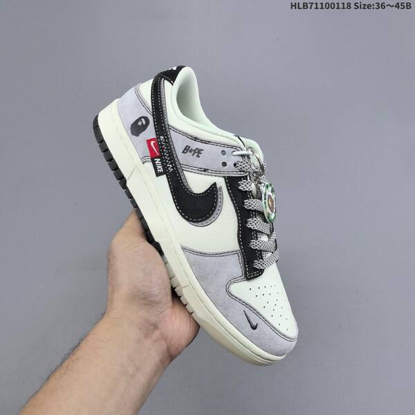 Nike Dunk Low off white grey black red navy EU 36-45 skate shoe