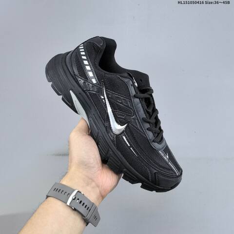 Nike Initiator White Silver Burgundy Black EU 36-45 Running Shoe - Unisex (BS-60692)