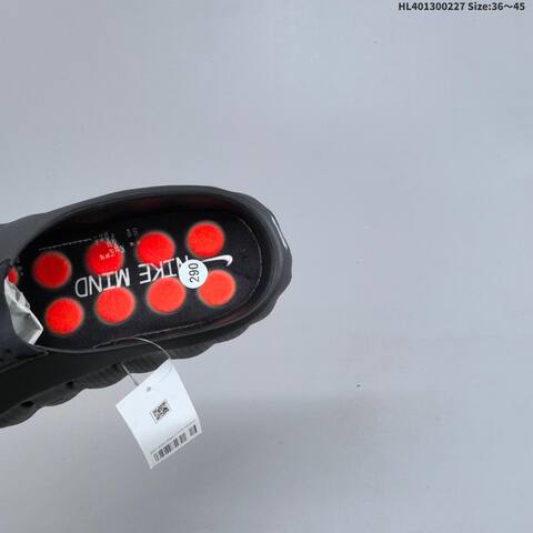 Nike Mind 001 Recovery Slide Black Silver EU 36-45 Slides - Unisex (BS-61497)