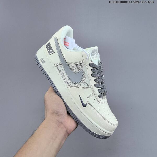 Nike Air Force 1 07 Low beige grey white black EU 36-45 skate shoe