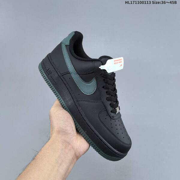 Nike Air Force 1 07 FJ4146-004 Black Dark Green Red EU 36-45 sneaker
