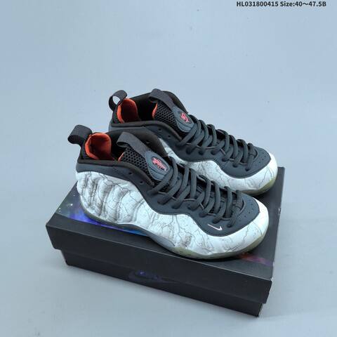 Nike Air Foamposite One Black Purple Blue White EU 40 47 5 Basketball Shoe EU 40-47 - Men's (BS-60725)