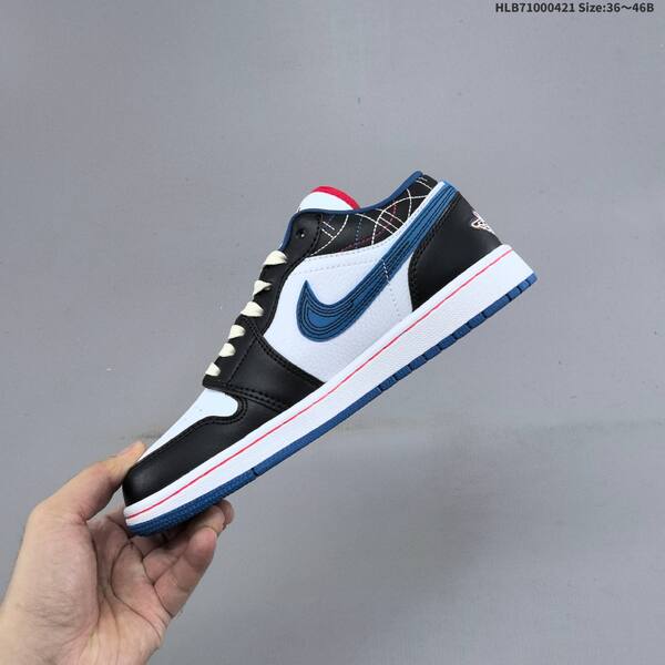Jordan Air Jordan 1 Low black/white/blue/red EU 36-46 basketball