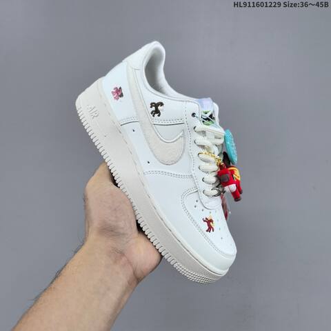 Nike Air Force 1 07 IQ1143-100 White Multicolor EU 36-45 Sneaker - Unisex (BS-62345)