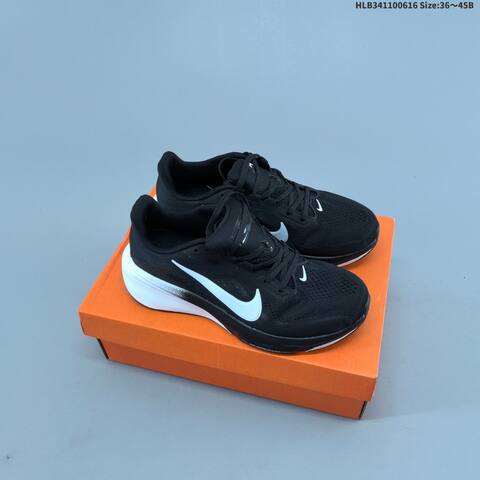 Nike Air Zoom Pegasus 42 White Black Grey Orange EU 36-45 Running Shoe - Unisex (BS-59922)