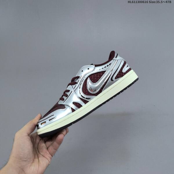 Nike Air Jordan 1 Retro Low OG burgundy/silver/cream 35.5~47B lifestyle