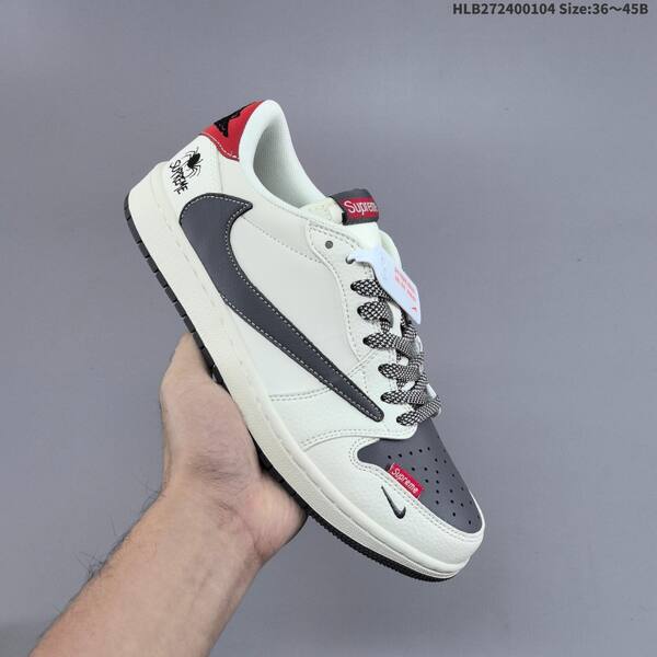 Jordan Air Jordan 1 Low x Travis Scott Sail/Black/Red EU 36-45 lifestyle