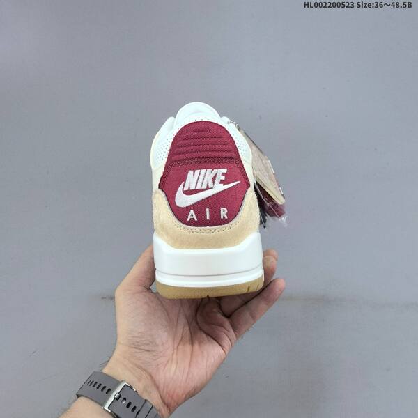 Jordan Air Jordan 3 Retro cream/white with burgundy accents 36~48.5 basketball