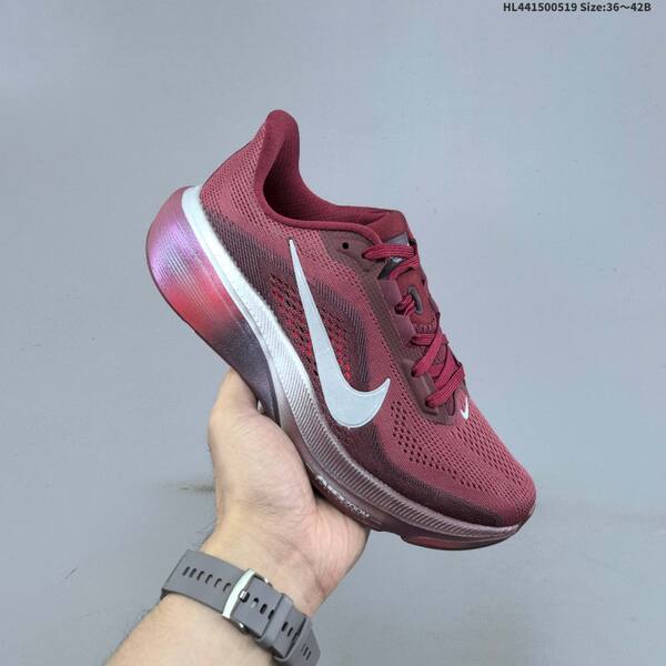 Nike Air Zoom Pegasus 42 burgundy white silver EU 36 46 running shoe EU 36-46