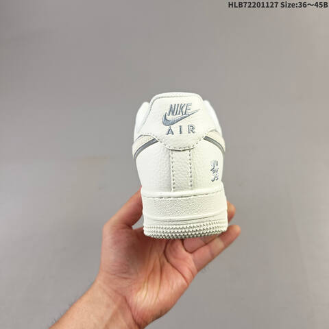 Nike Air Force 1 07 LV8 CS5288-056 Off White Light Grey EU 36-45 Sneaker - Unisex (BS-63021)
