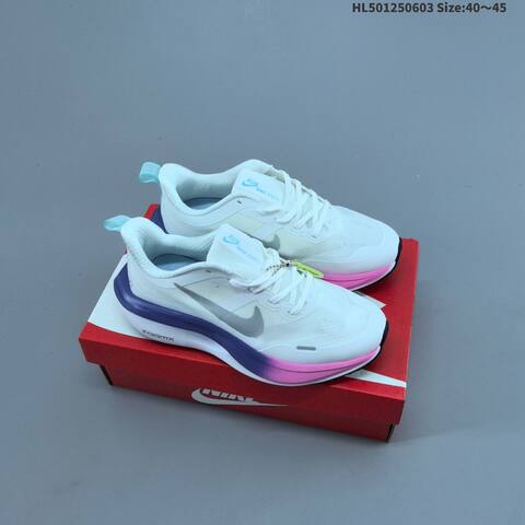 Nike Zoom Pegasus ZoomX Black White EU 36-45 Running Shoe - Unisex (BS-60005)