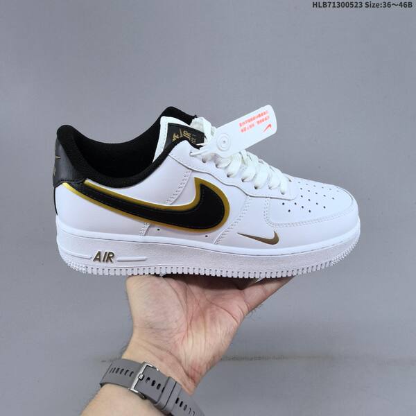 Nike Air Force 1 07 light gray dark gray gum brown EU 36-46 sneaker