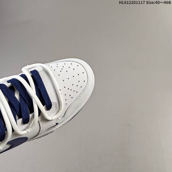 Nike Dunk Low white navy blue EU 40-46 skate shoe