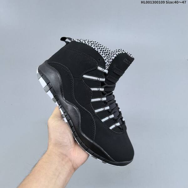 Jordan Air Jordan 10 Retro Black/White/Grey EU 40-47 basketball