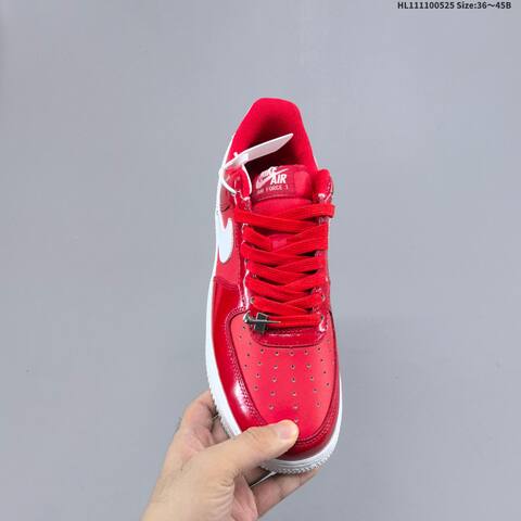 Nike Air Force 1 07 Red White EU 36 45 Sneaker EU 36-45 - Unisex (BS-60139)