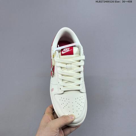 Nike Dunk SB Low Off White Red EU 36-45 Skate Shoe - Unisex (BS-61752)